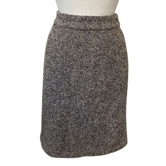 J. Crew Tweed Wool Blend Pencil Skirt size 6 lined - Picture 1 of 6